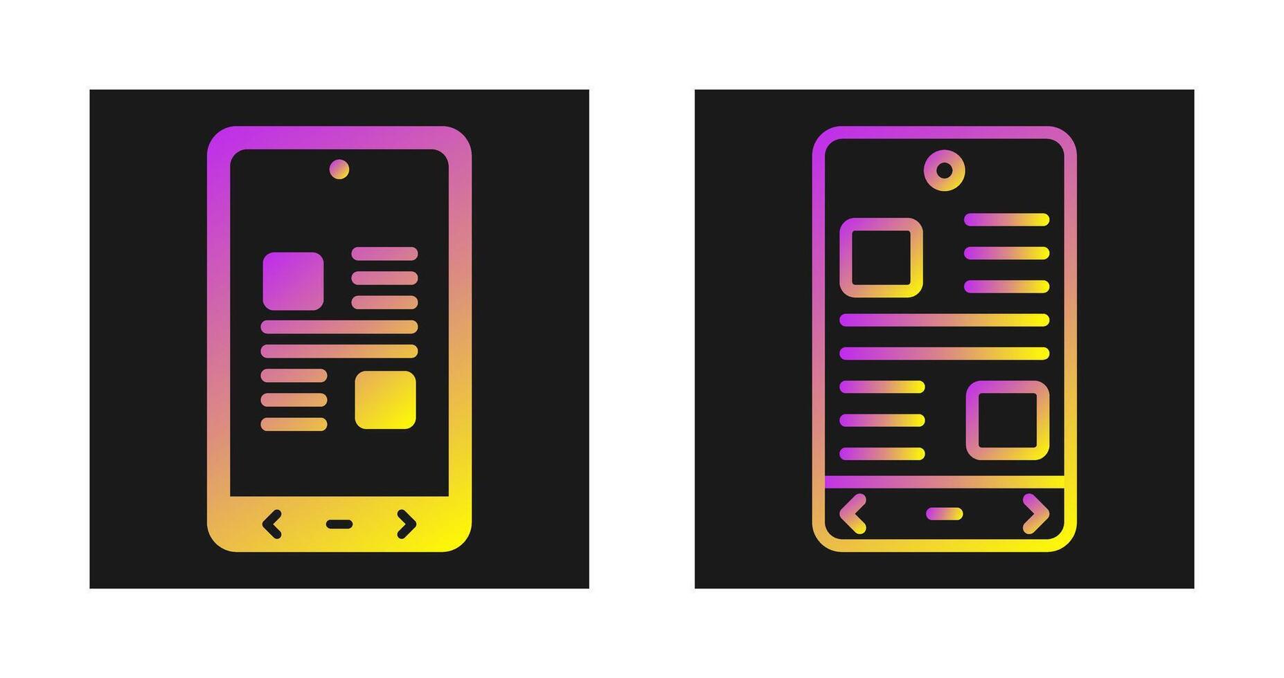 Mobile Vector Icon