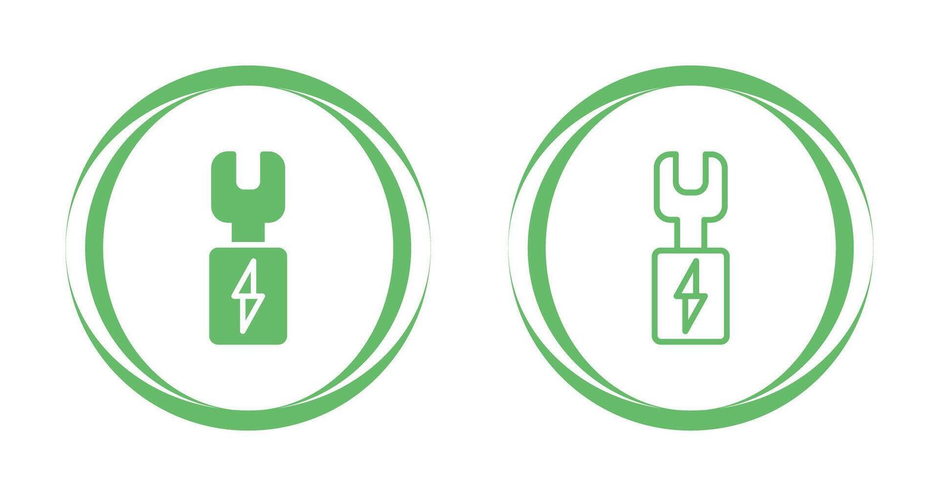 Wire Terminals Vector Icon