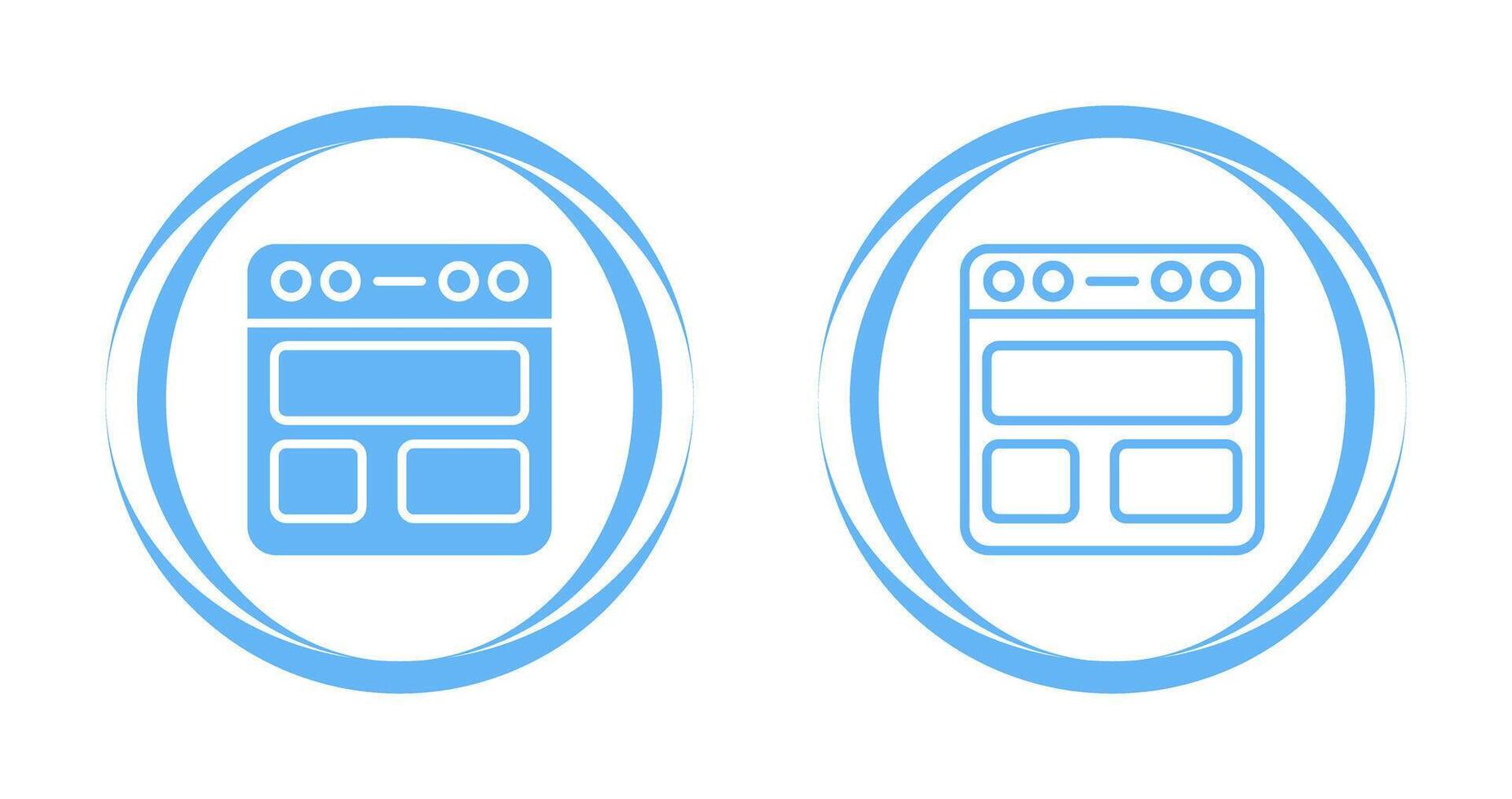 Browser Vector Icon