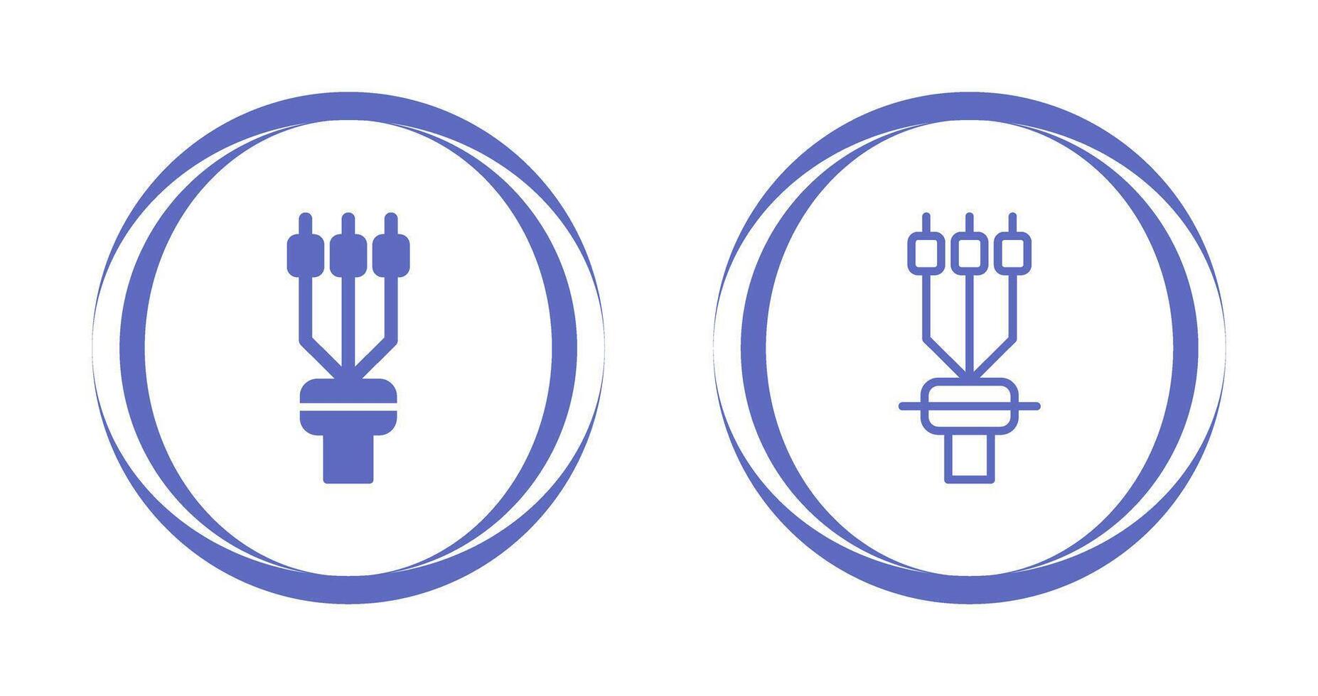 Cable Termination Sleeve Vector Icon
