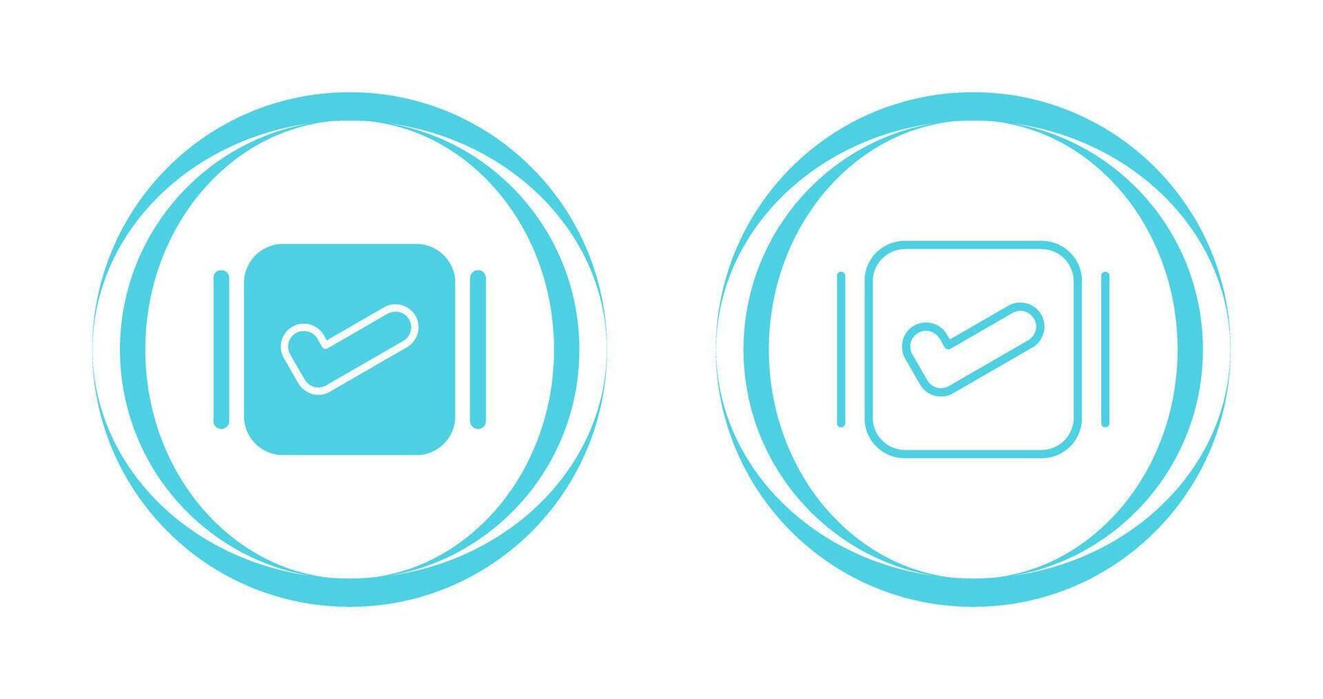 Tick Box Vector Icon