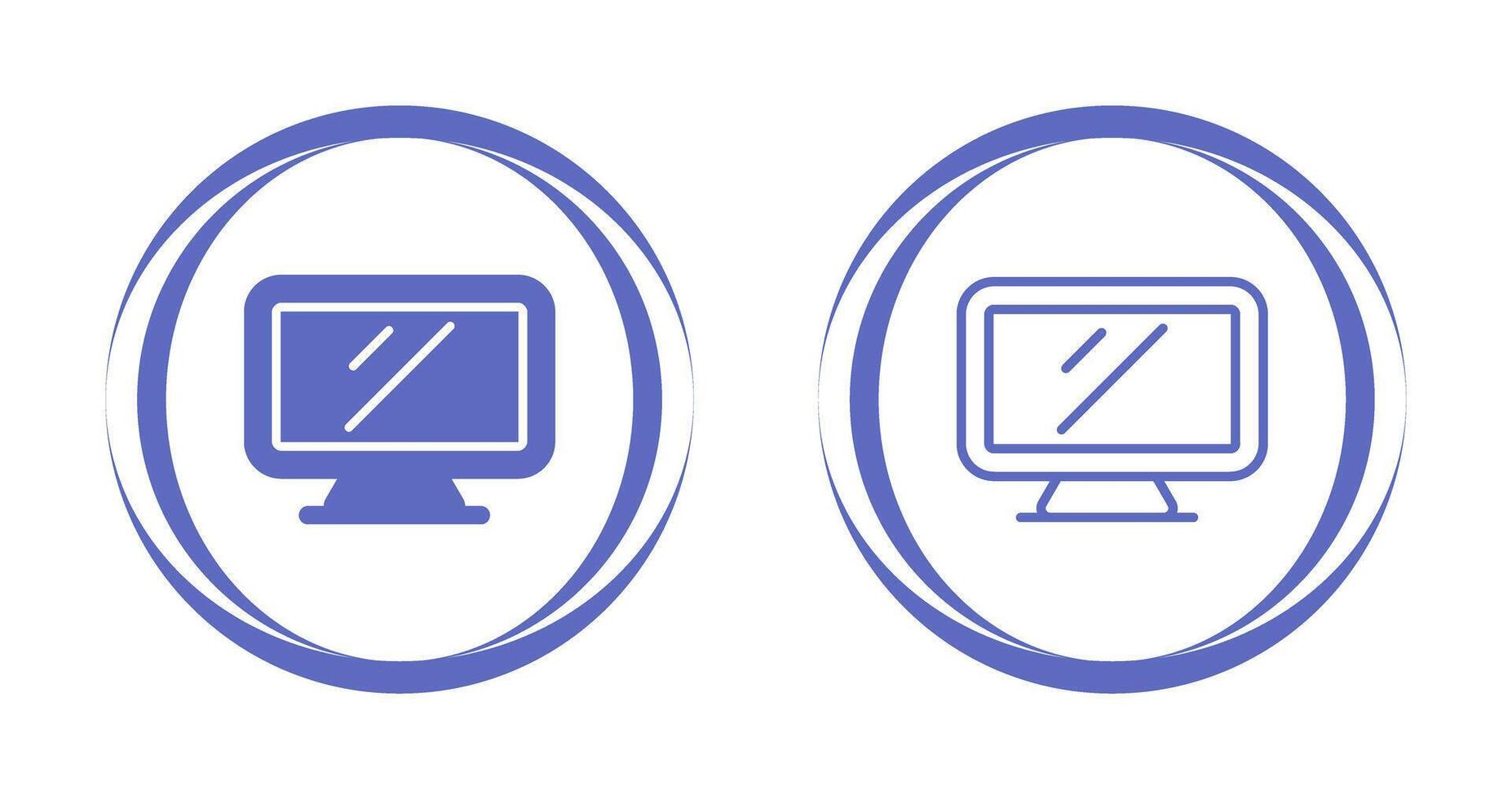 Computer Vector Icon