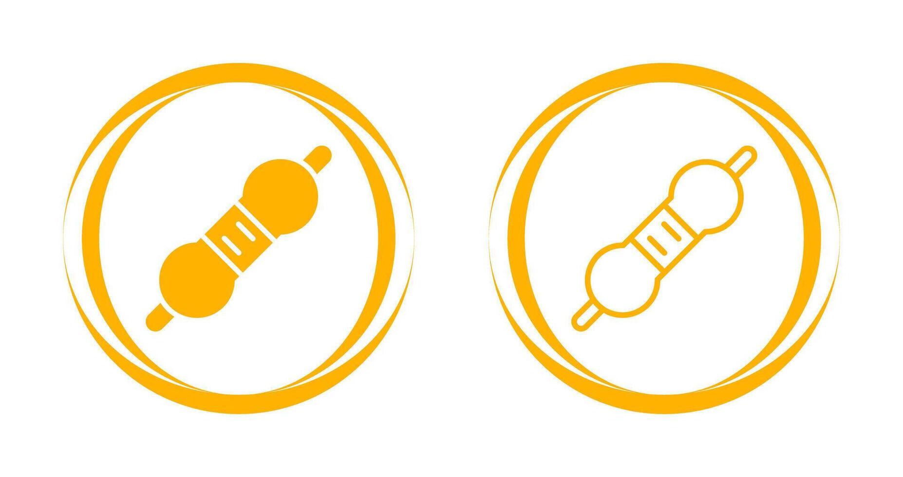 Resistor Vector Icon