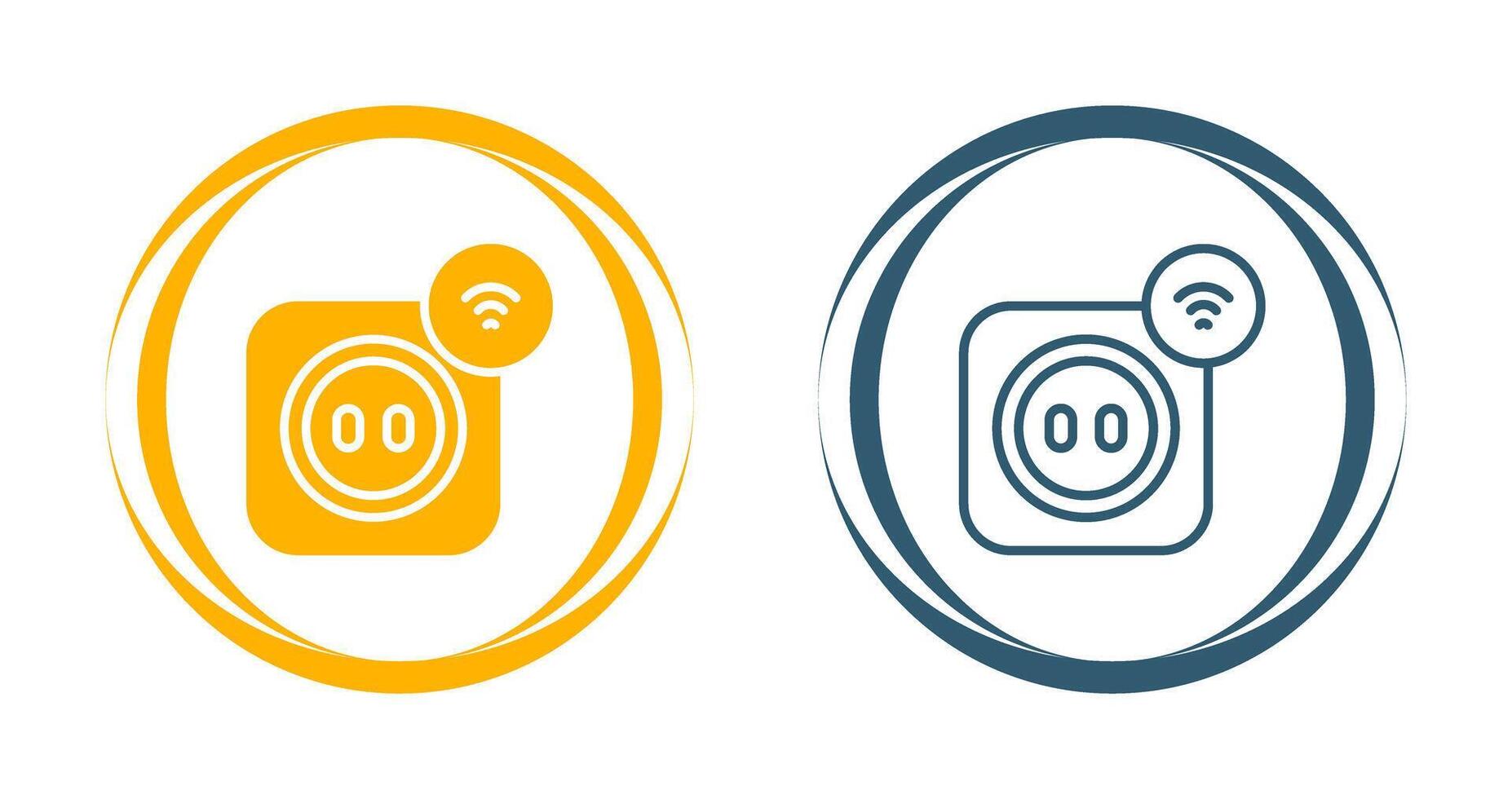 Smart Plug Vector Icon