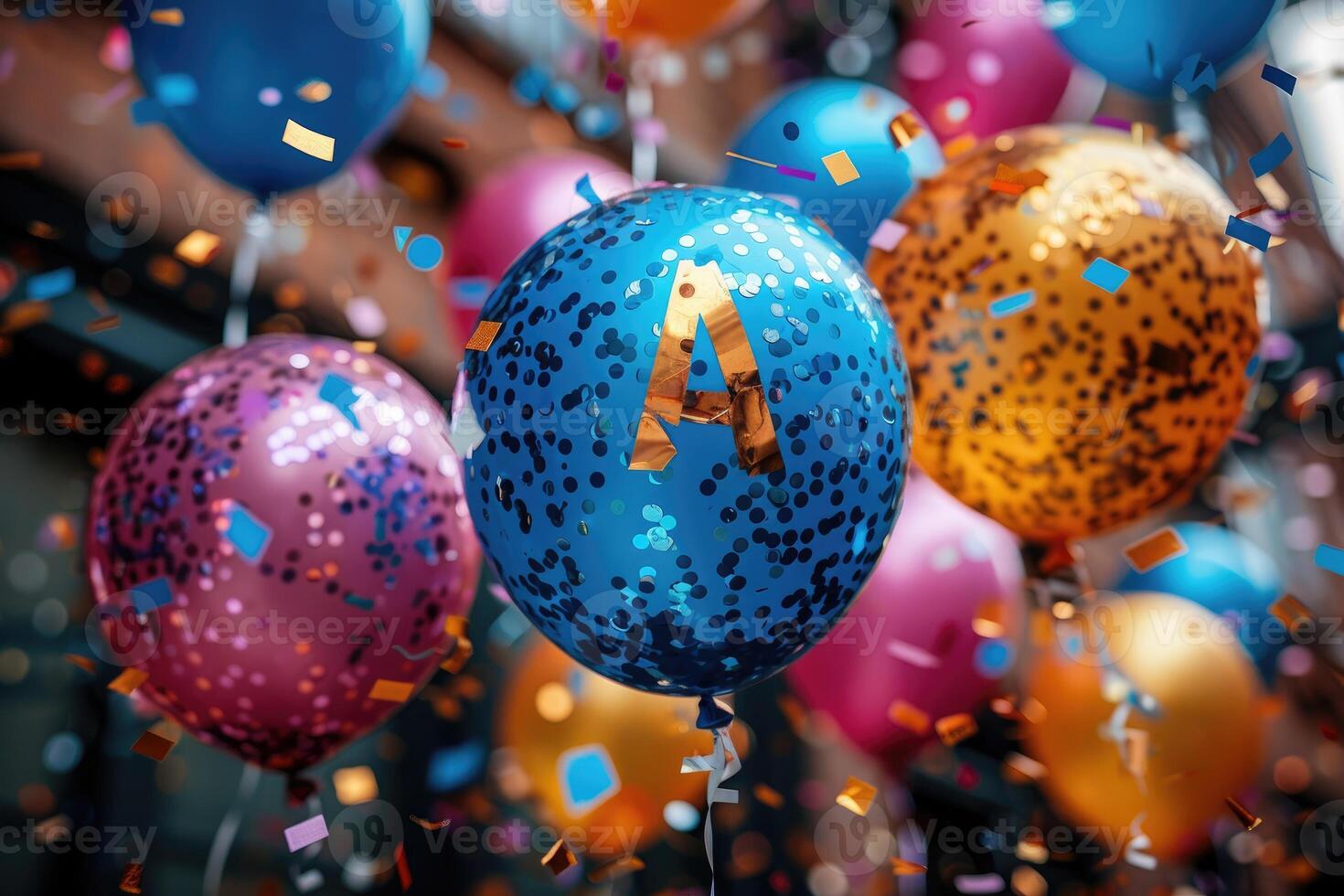 ai generado documentos papel picado que cae en el brillante azul cielo profesional fotografía antecedentes foto