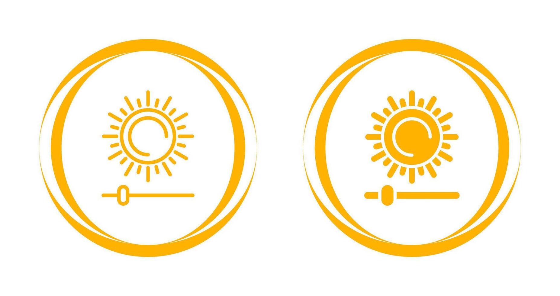 Brightness And Contrast Vector Icon