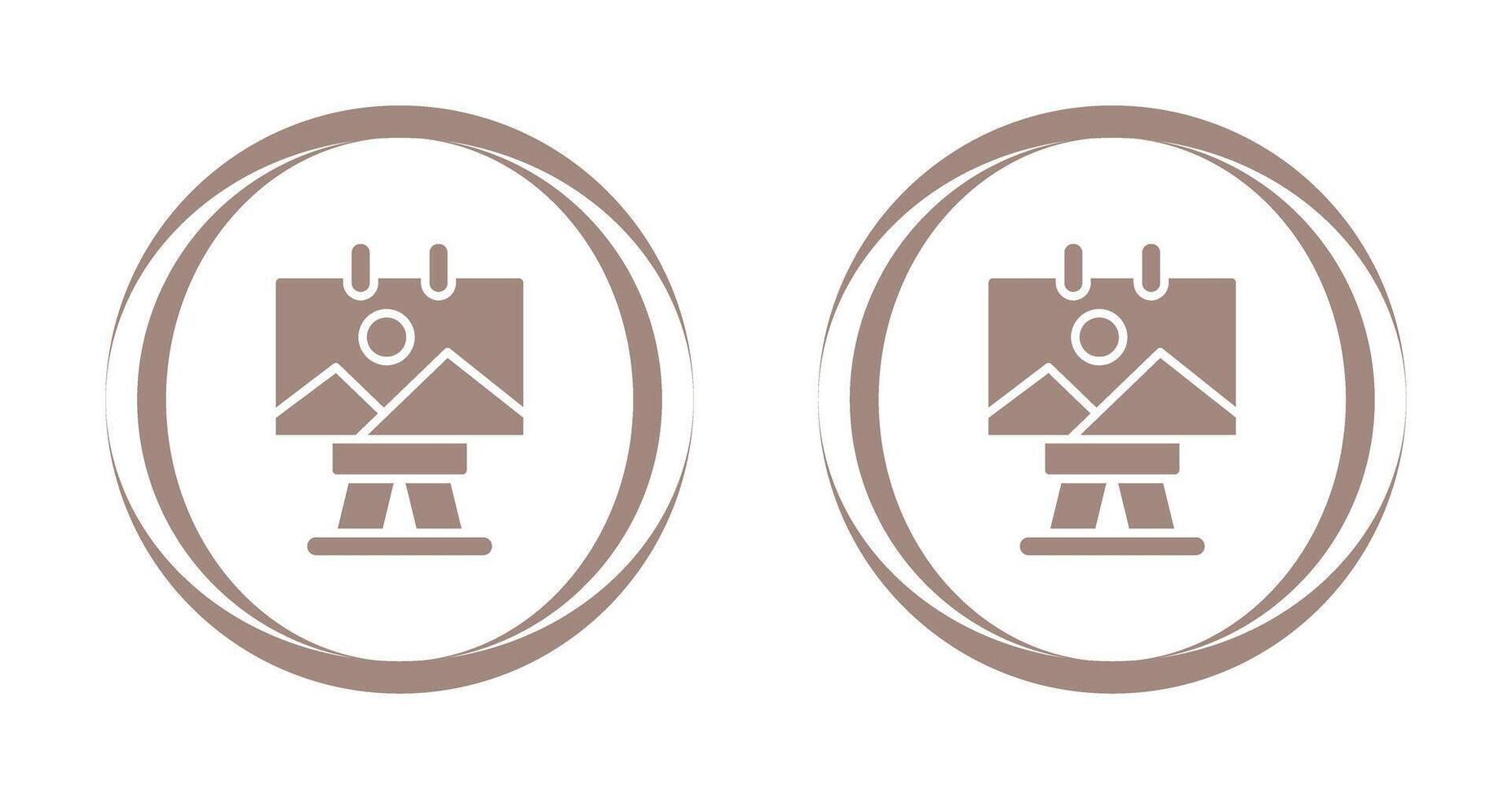 Canvas Vector Icon