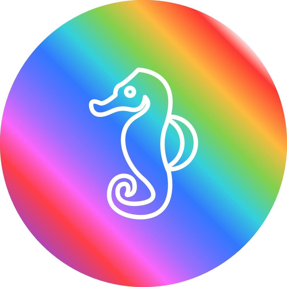 Seahorse Vector Icon