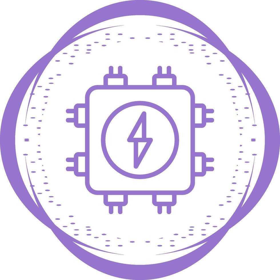 Junction Box Vector Icon