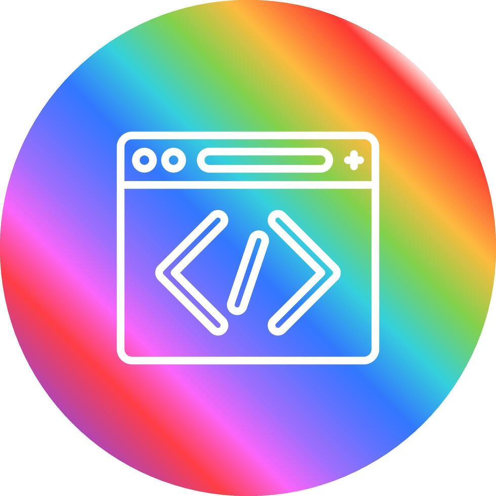 Coding Vector Icon