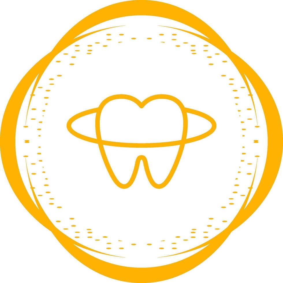 icono de vector de dientes