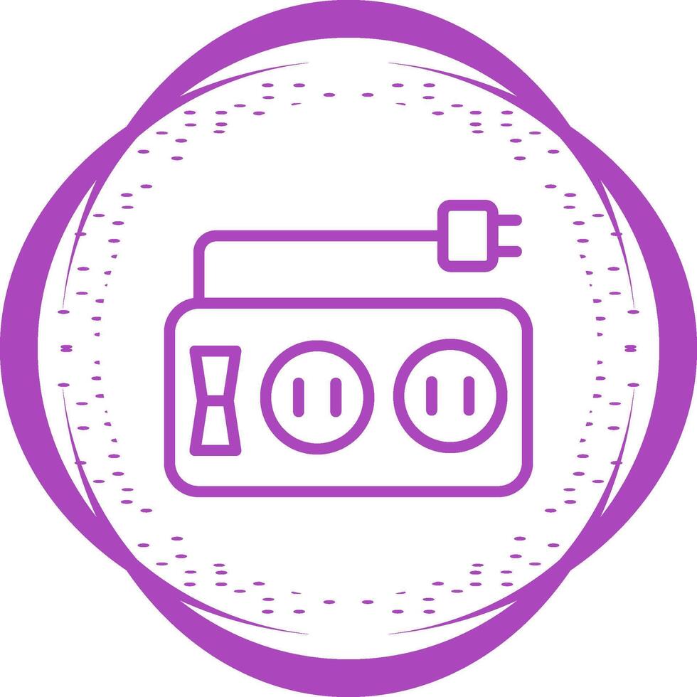 Power Strip Vector Icon