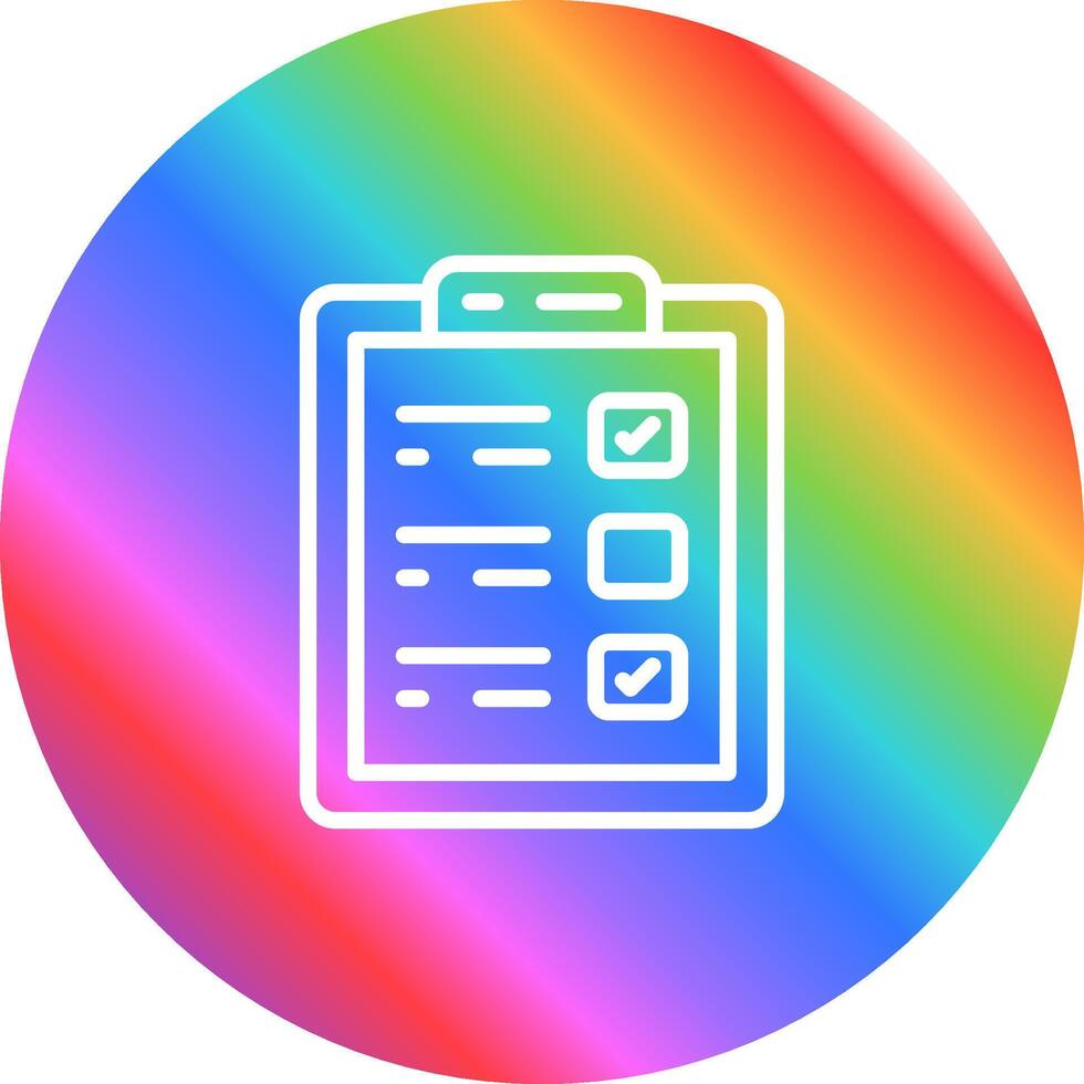 Checklist Vector Icon