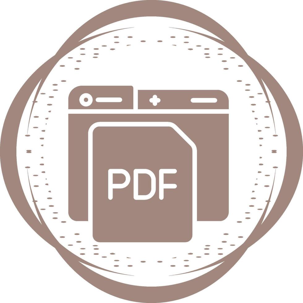 Pdf Vector Icon