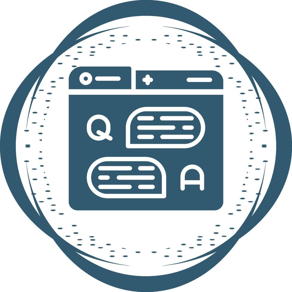 Forum Vector Icon