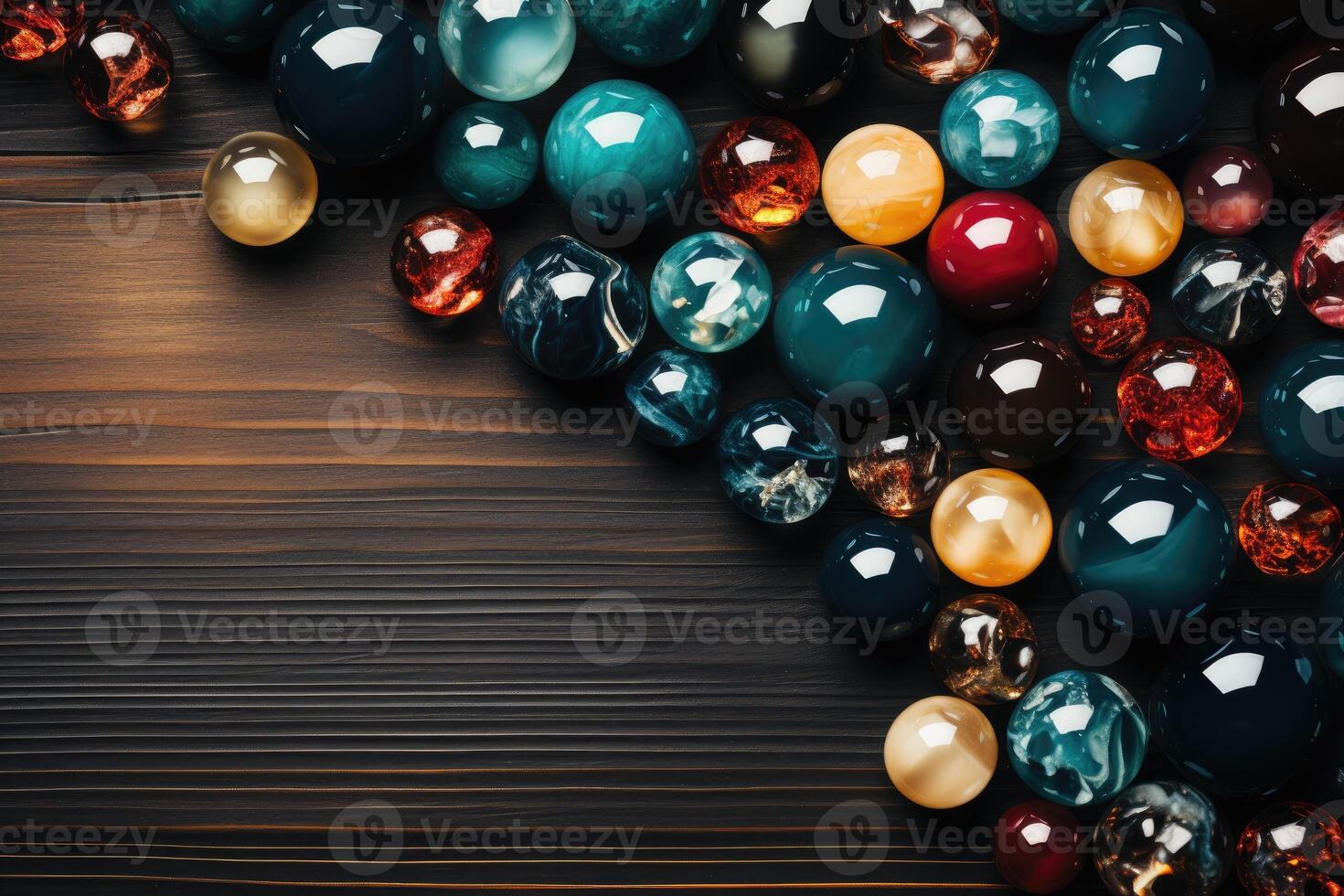 AI generated Abstract stone marbles and transparent background design images photo