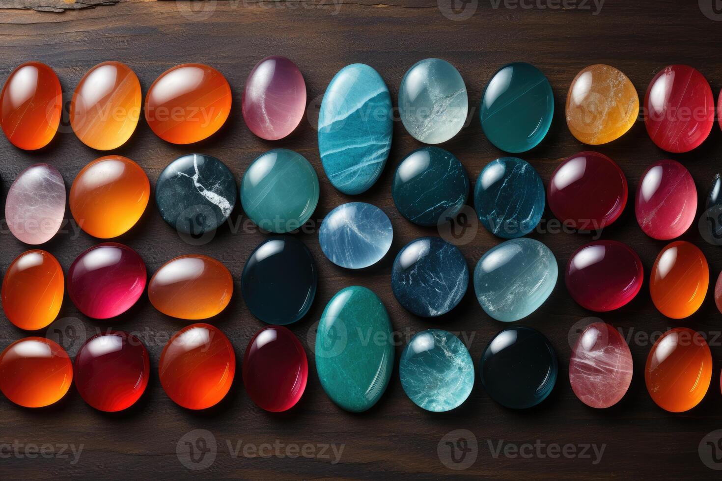 AI generated Abstract stone marbles and transparent background design images photo