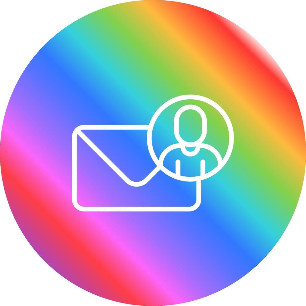 correo electrónico cuentas vector icono