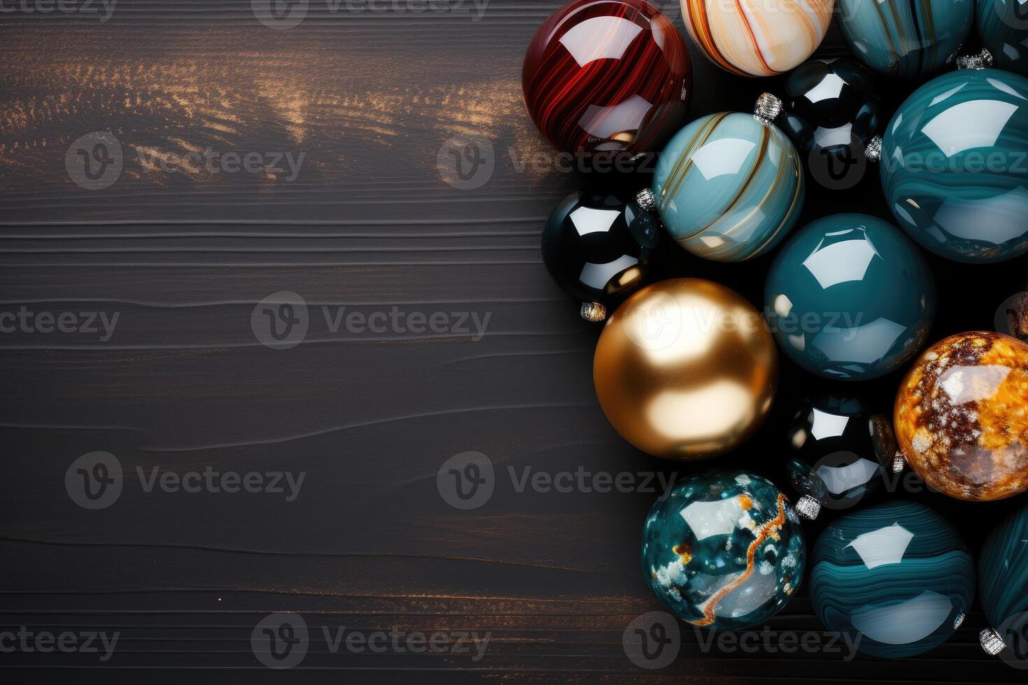 AI generated Abstract stone marbles and transparent background design images photo