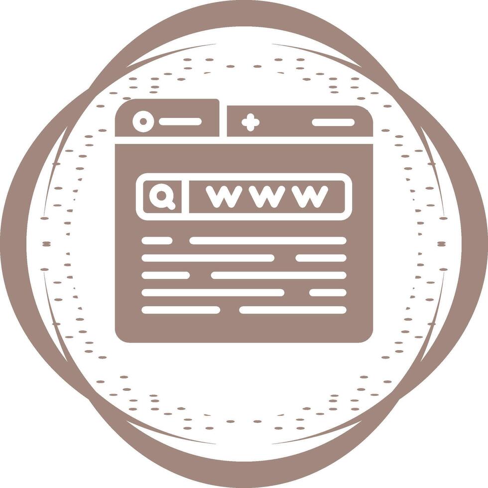 World Wide Web Vector Icon