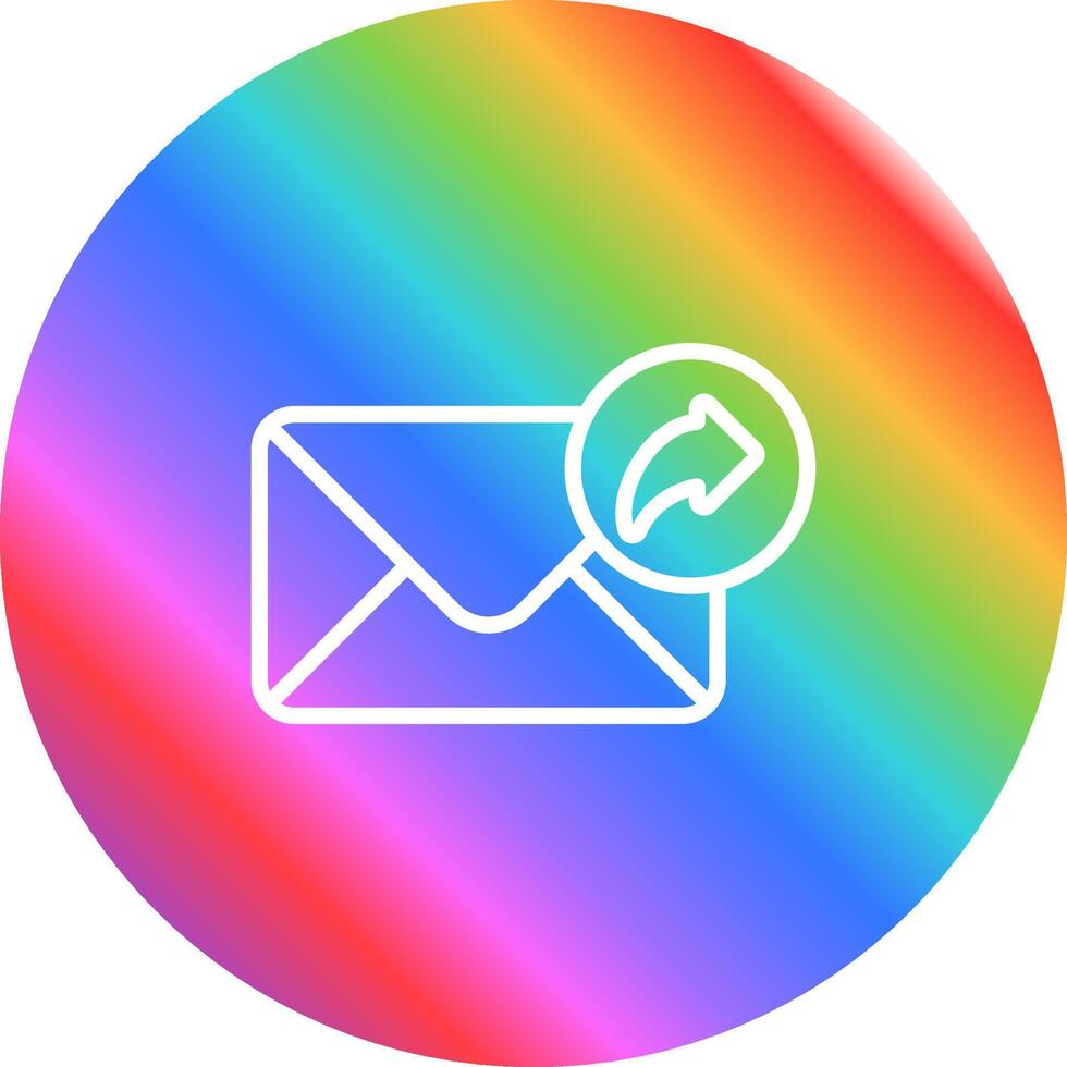 Email Forwarding Vector Icon