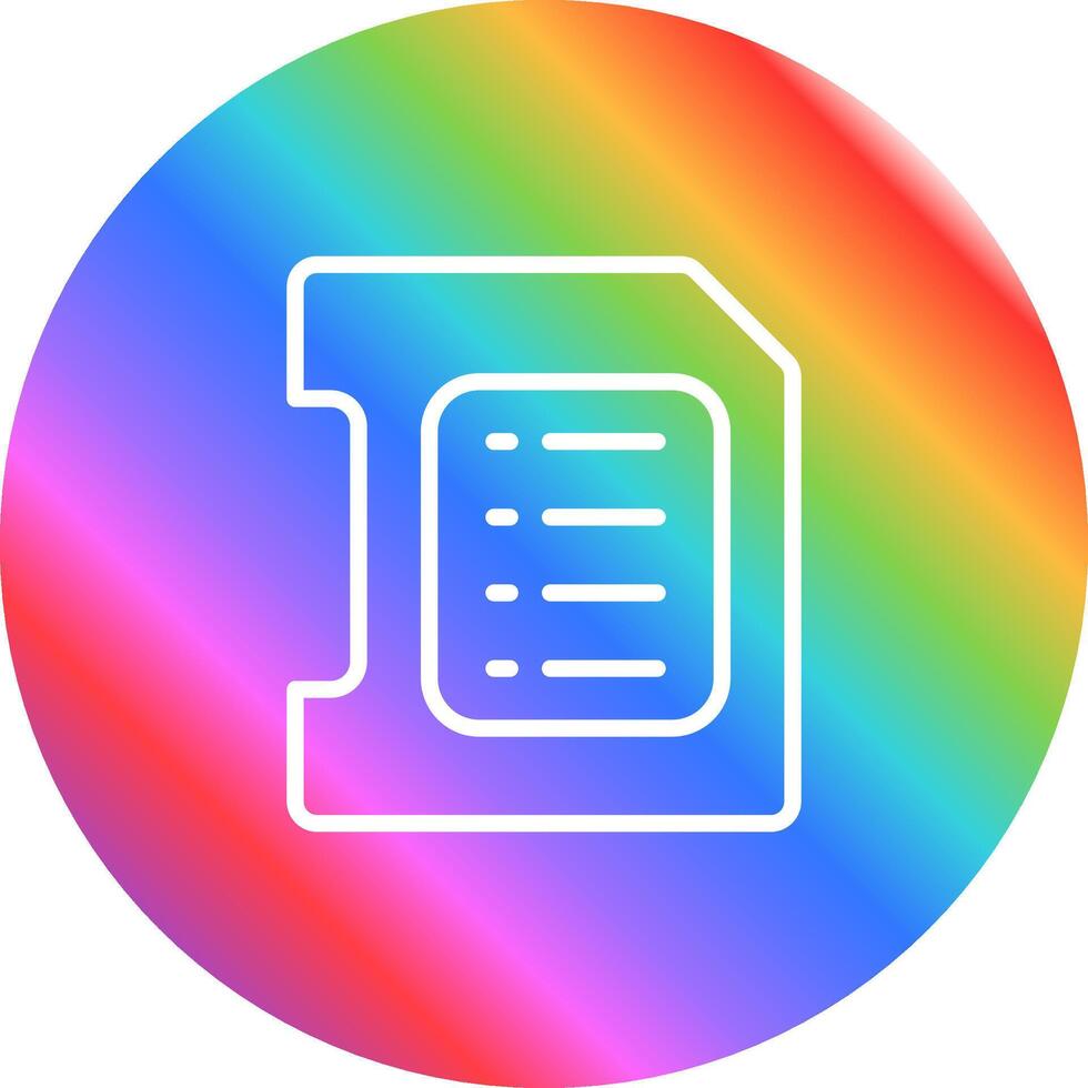 Sd Card Vector Icon