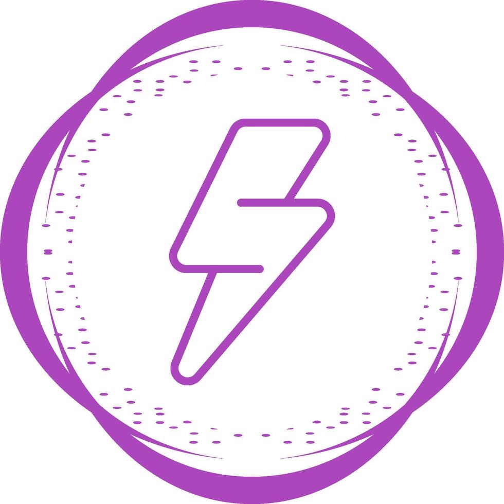 Thunder Vector Icon