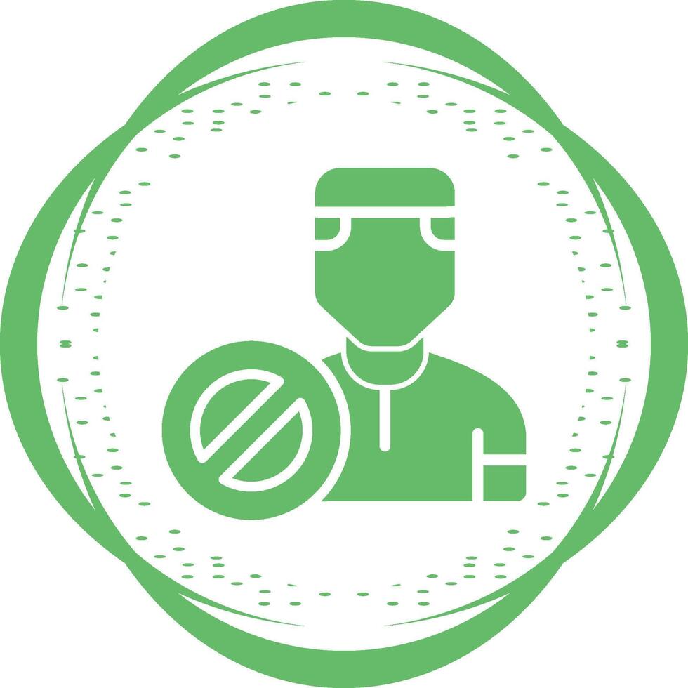 Block User Vector Icon