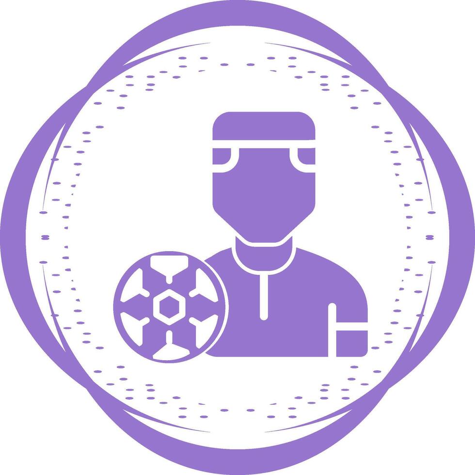 Soccer Coach Vector Icon