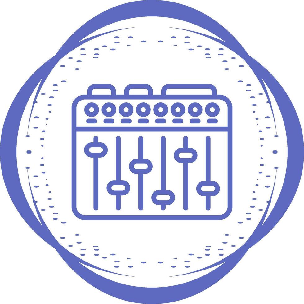 Sound Mixer Vector Icon