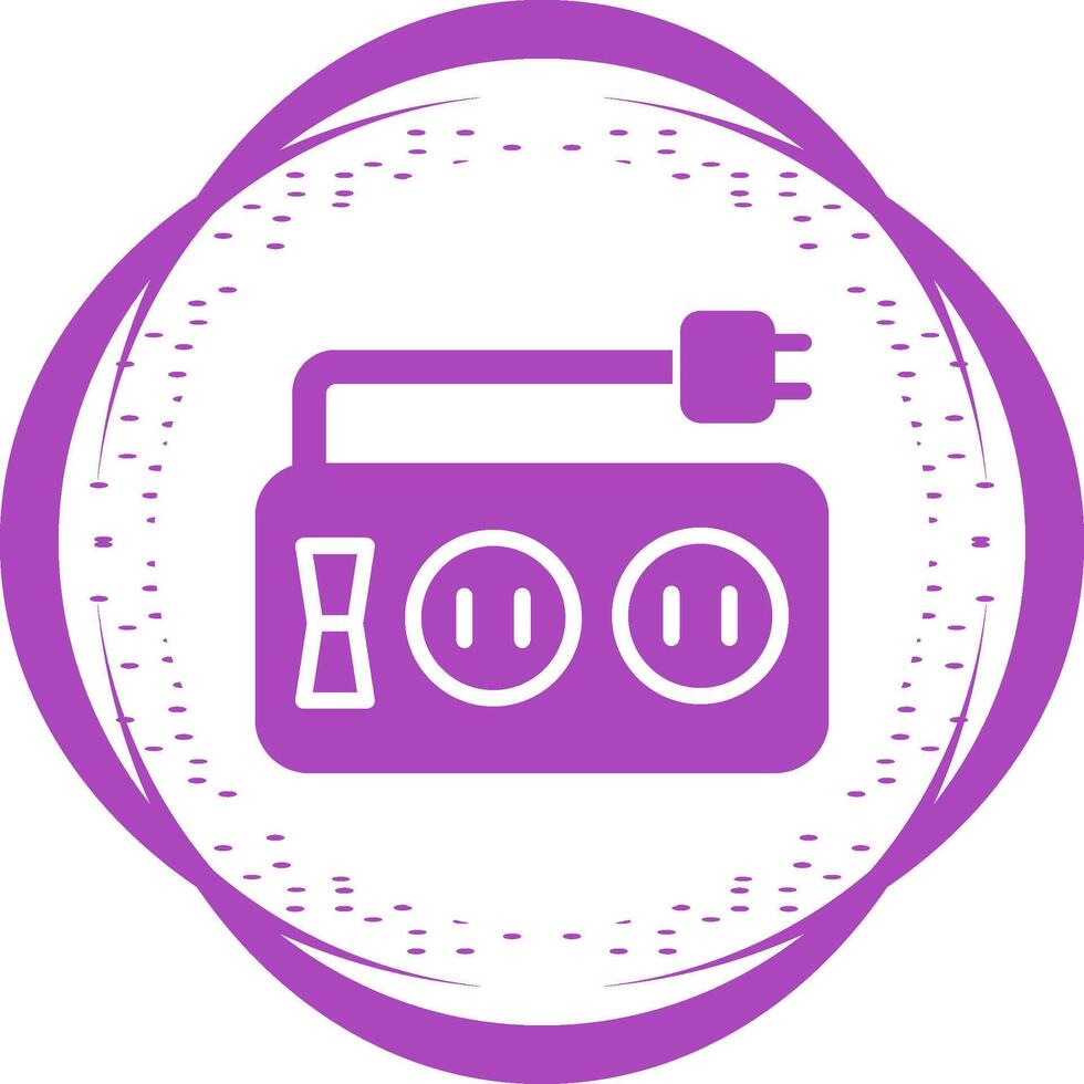 Power Strip Vector Icon