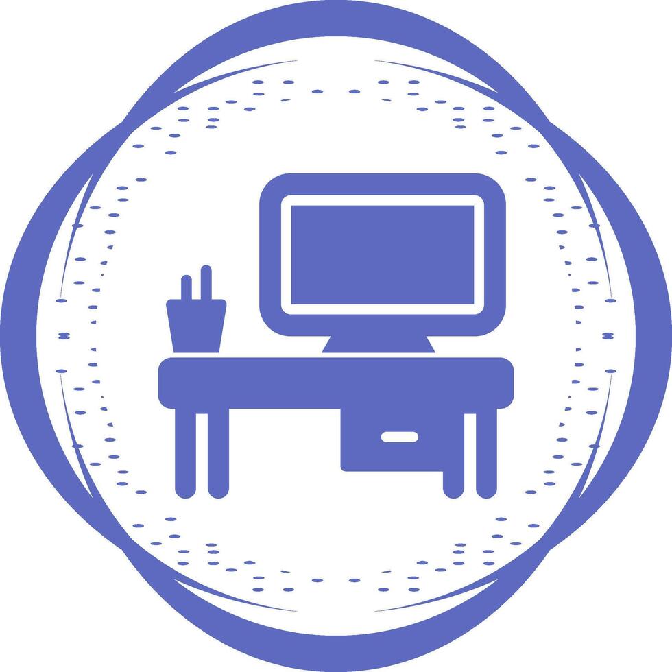 Computer Vector Icon