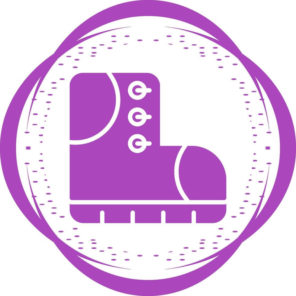 Electrical Work Boots Vector Icon