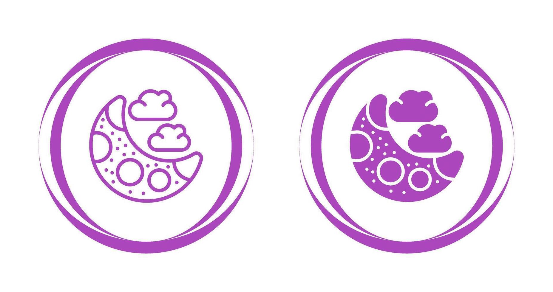 Moon Vector Icon