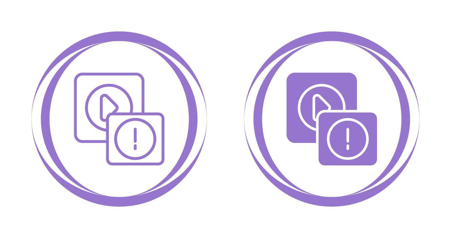 Error Vector Icon