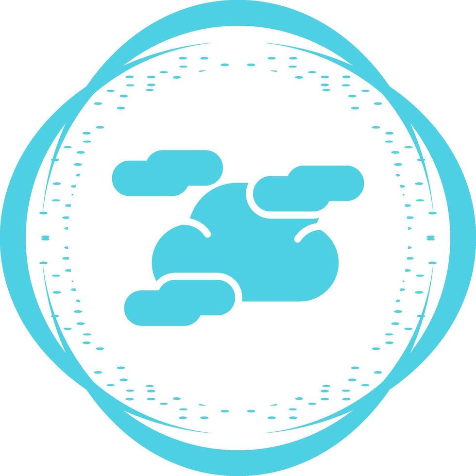 icono de vector de nubes