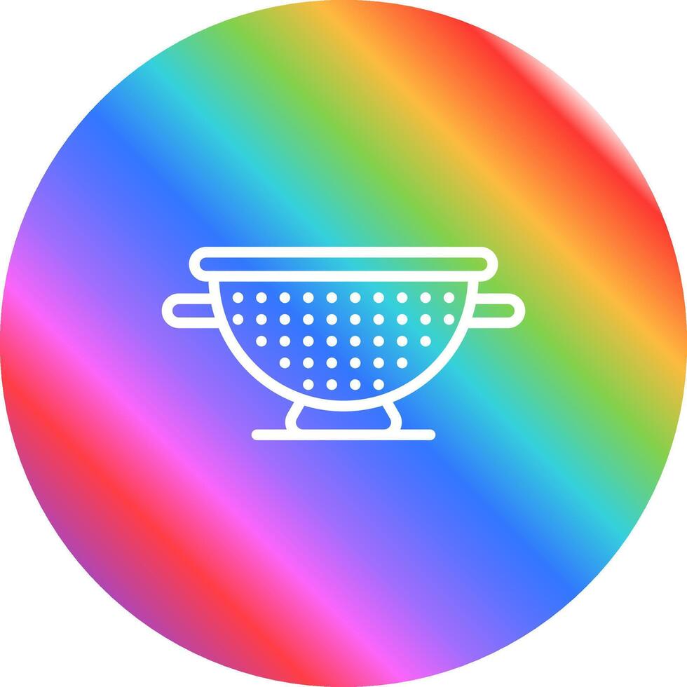 Colander Vector Icon