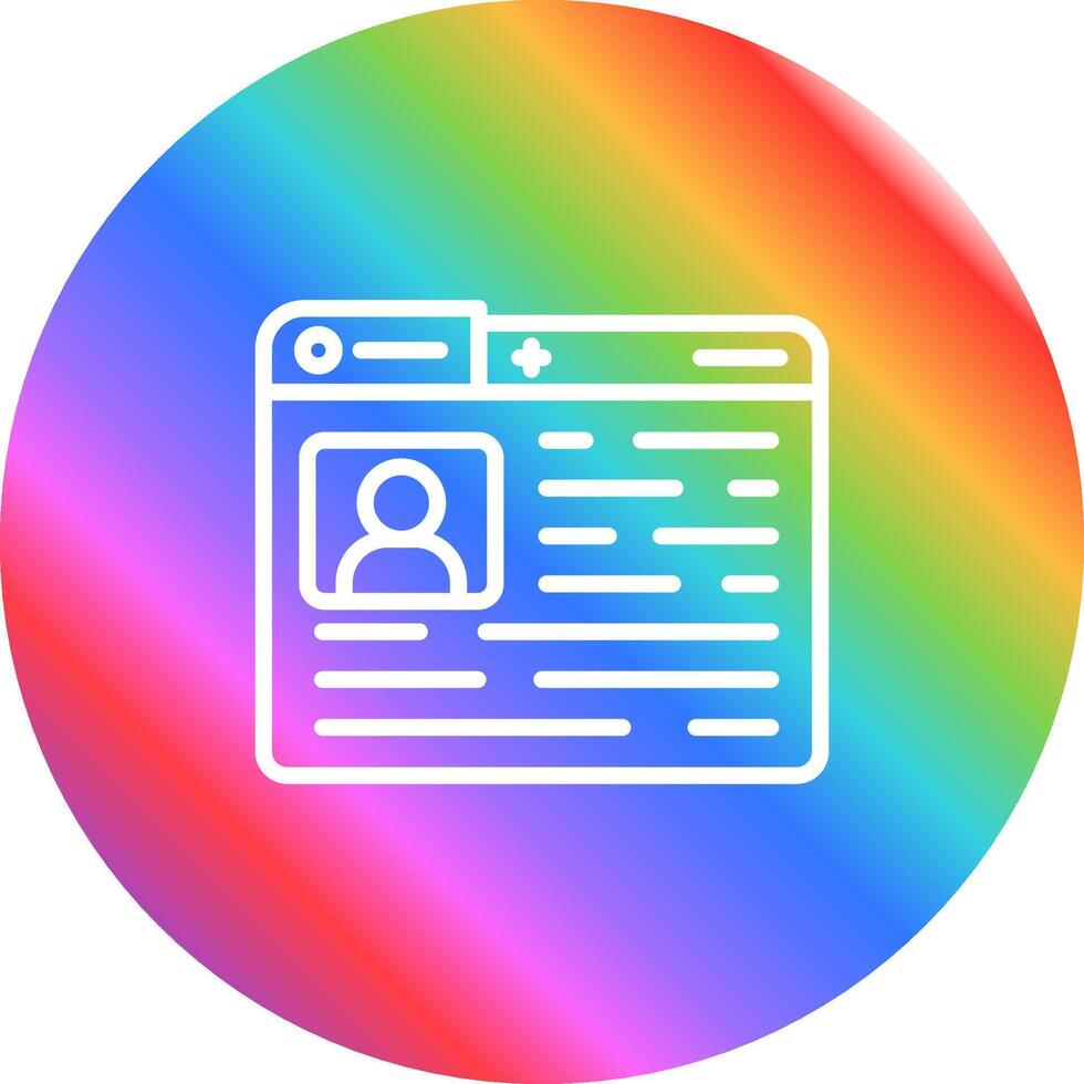 Profile Vector Icon