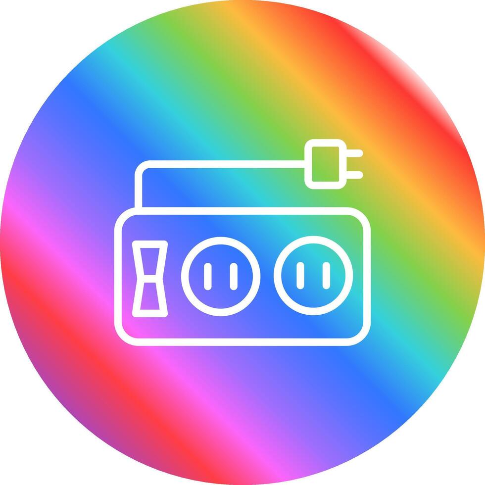Power Strip Vector Icon
