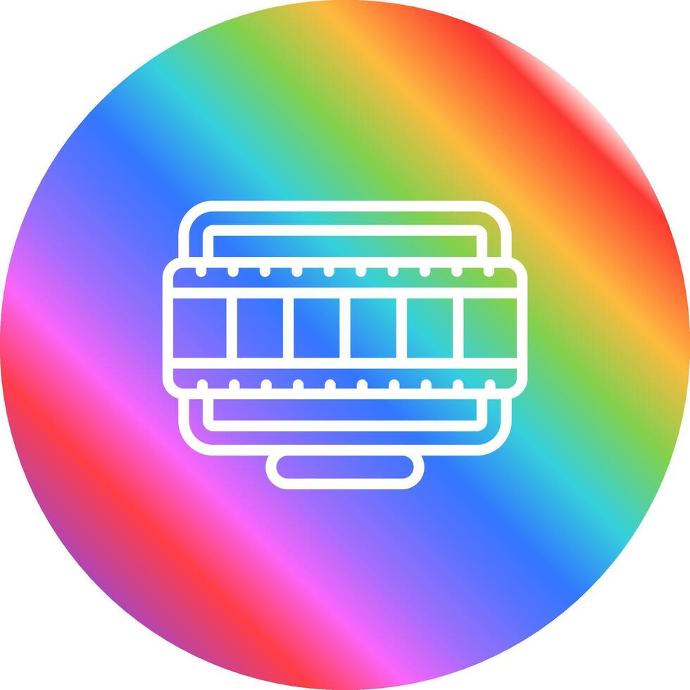 Desktop Computer Vector Icon