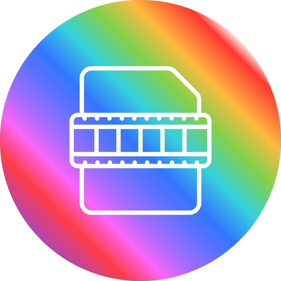 Video File Vector Icon