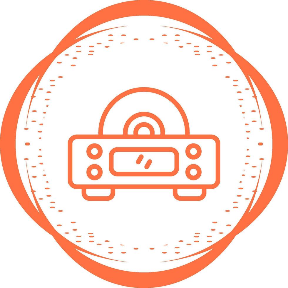 Cd Player Vector Icon