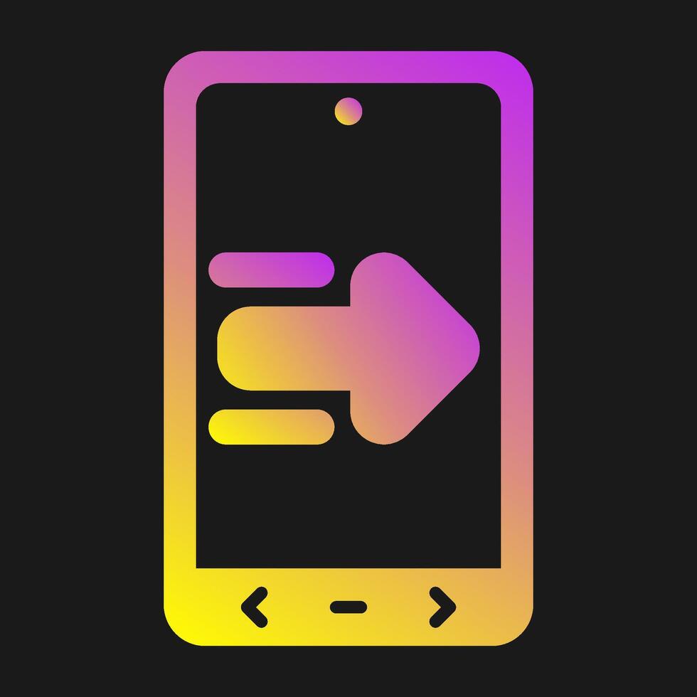 Swip Right Vector Icon