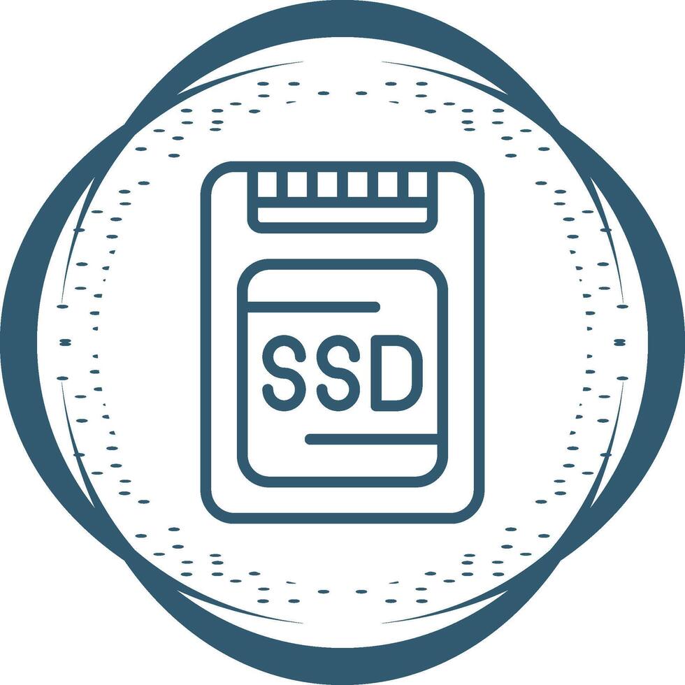 Ssd Vector Icon