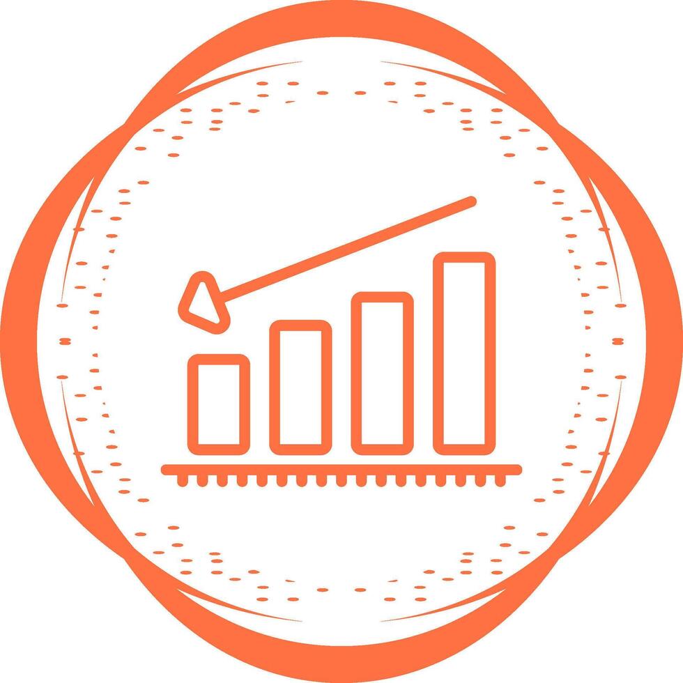 Chart Decreasing Vector Icon