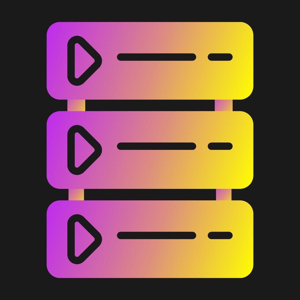 Server Vector Icon
