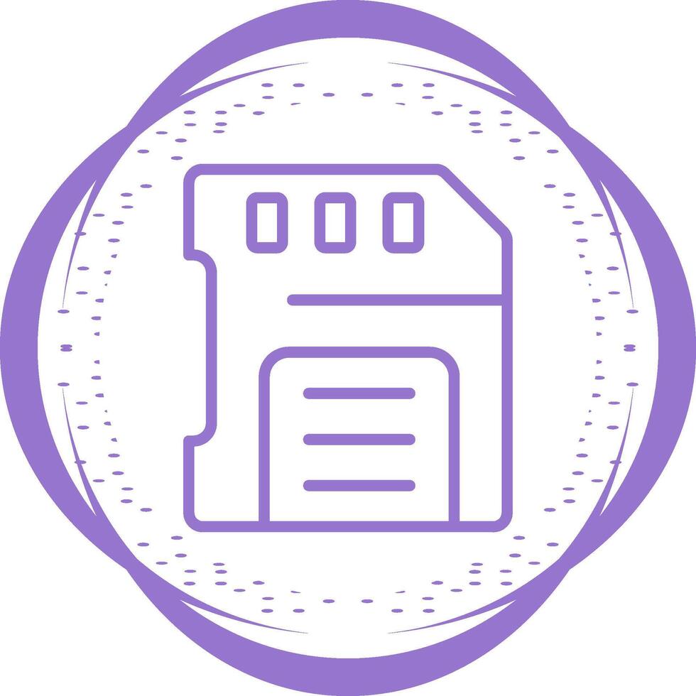 Sd Card Vector Icon
