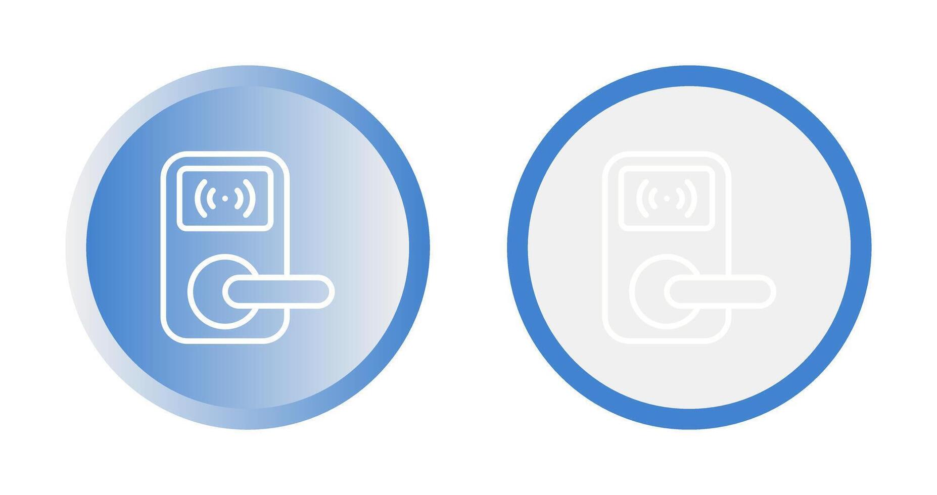 Door Lock Vector Icon