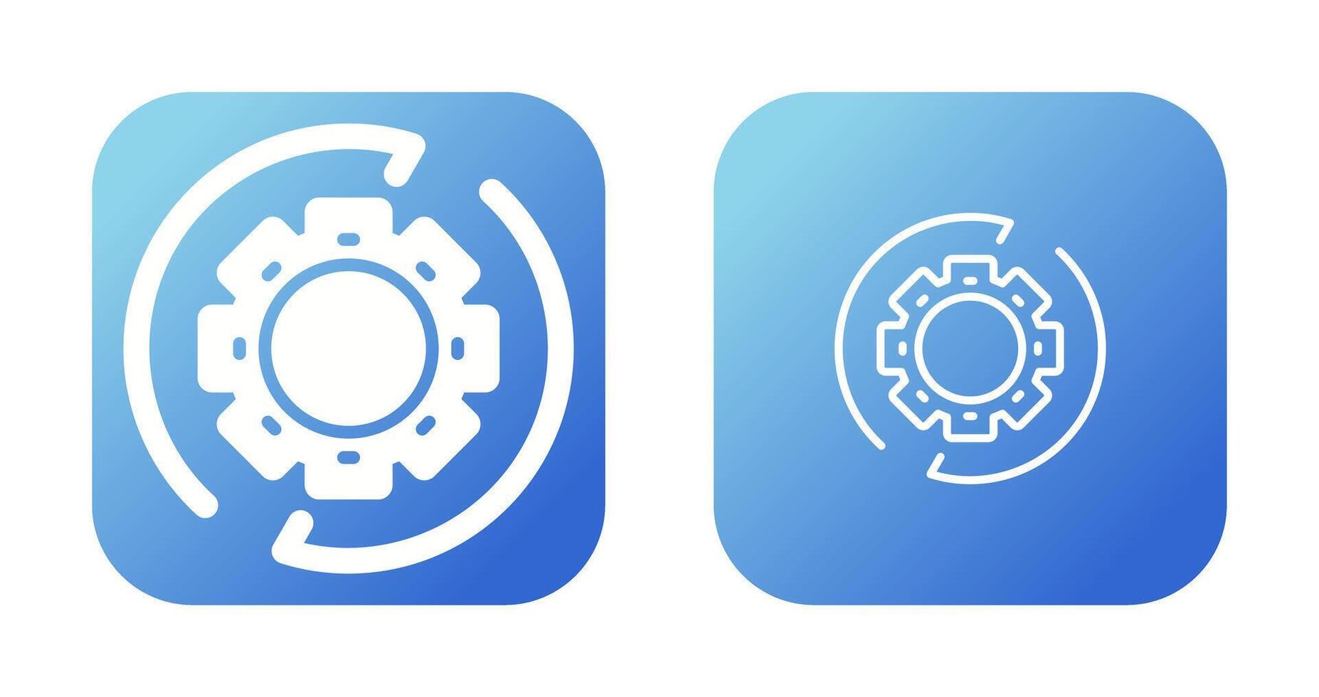 Settings Gear Vector Icon