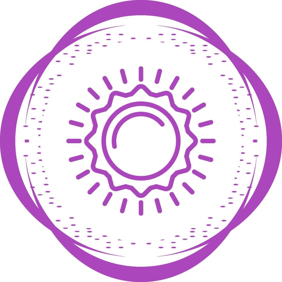 Sun Vector Icon